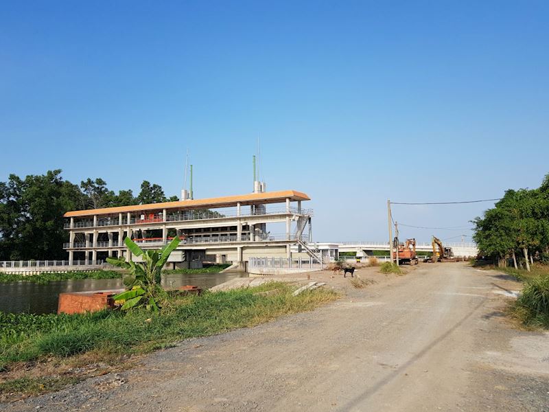 Công trình kiểm soát triều cường dọc sông Sài Gòn